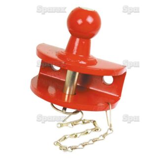 BALL HITCH-DOUBLE DUTY-RED