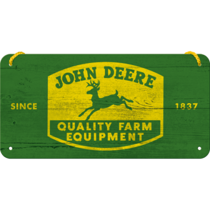 60 L drum Kroon-Oil Armado Synth LSP Ultra 5W-30 — NA28021 — Hanging Sign 'John Deere - Logo Green' — Nostalgic Art